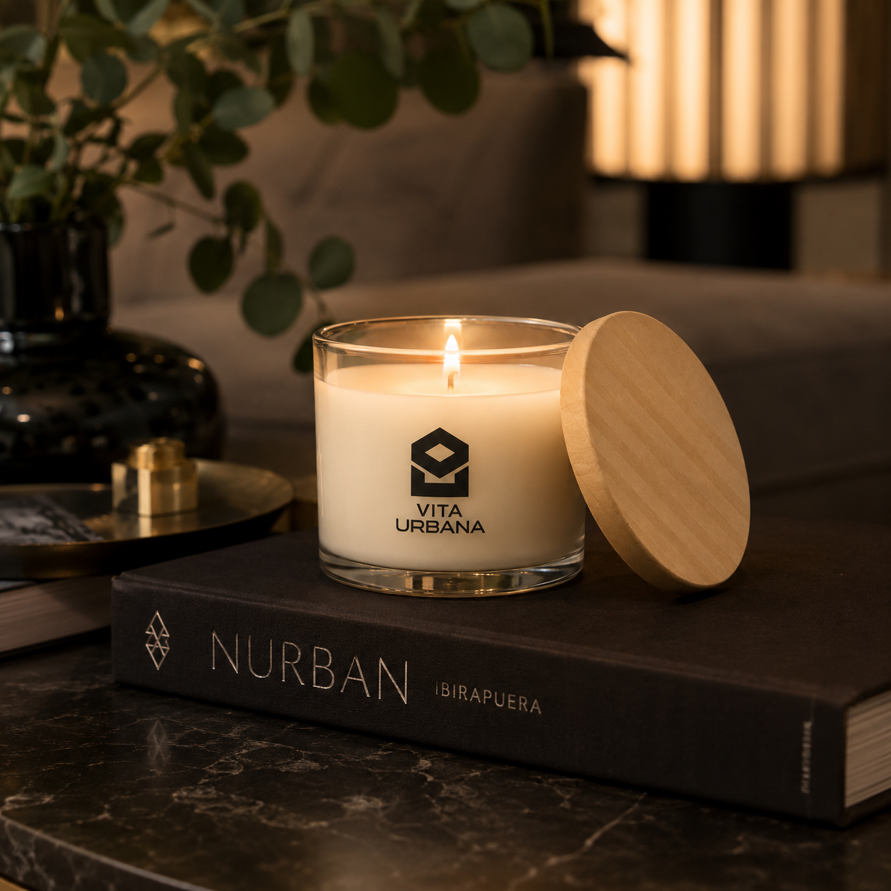 Vela aromática personalizada Vita Urbana